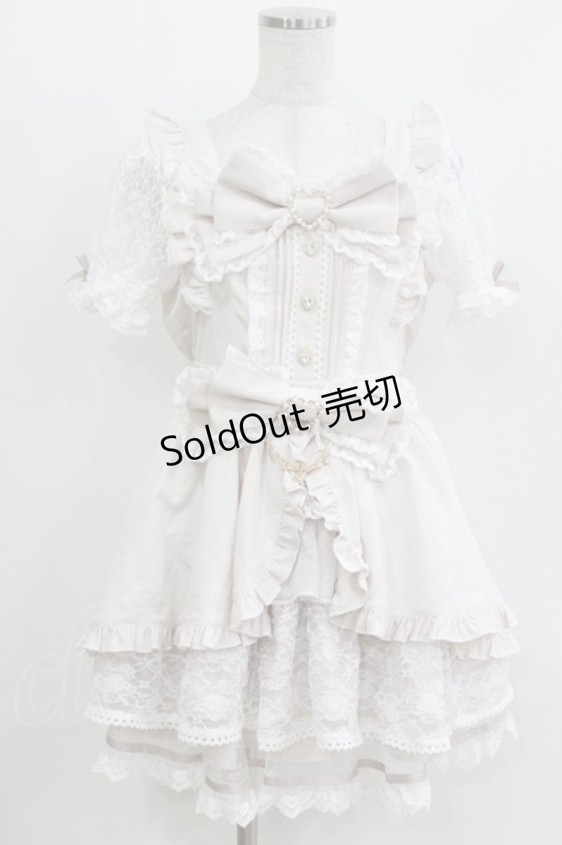 画像1: LIZ LISA / フロントカシュクールBIGリボンセットアップのトップス Free ピンク H-26-03-16-083-LO-OP-NS-ZH (1)