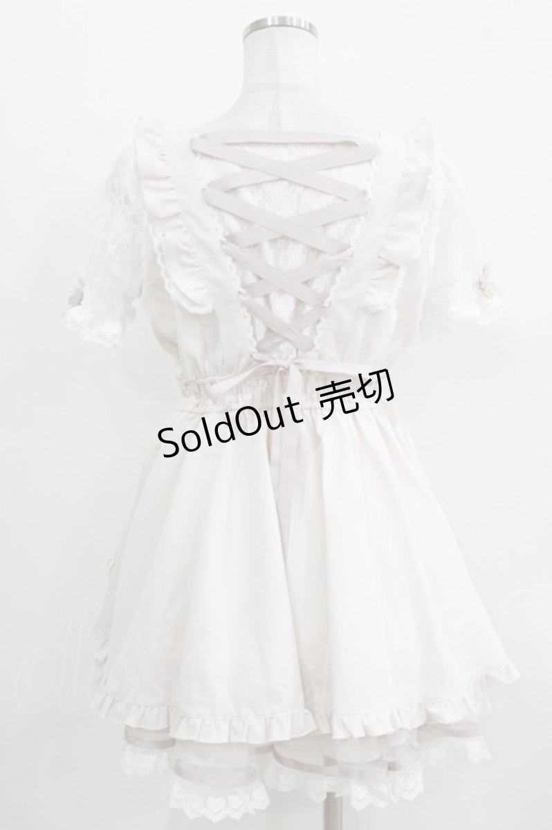 画像3: LIZ LISA / フロントカシュクールBIGリボンセットアップのトップス Free ピンク H-26-03-16-083-LO-OP-NS-ZH (3)