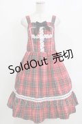 Eri Aino's collaboration / シャーロットの水曜日 ジャンパースカート M レッド H-26-03-16-007-PU-OP-NS-ZH