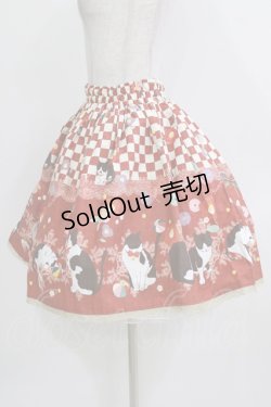 画像2: metamorphose / まどろみの浪漫ミニスカート Free えんじ H-26-03-16-010-ME-SK-NS-ZH