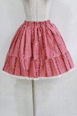 画像1: metamorphose / Nostalgic Matryoshka Dollフリルスカート Free レッド H-26-03-16-011-ME-SK-NS-ZH (1)