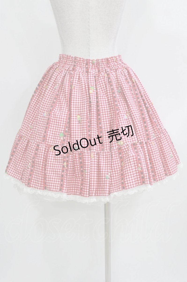 画像3: metamorphose / Nostalgic Matryoshka Dollフリルスカート Free レッド H-26-03-16-011-ME-SK-NS-ZH (3)