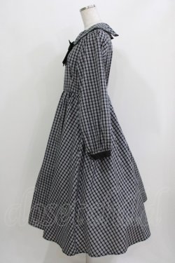 画像2: m petit by misako / NINA'S/リボンチェックワンピース M ブラック H-26-03-16-012-LO-OP-NS-ZH