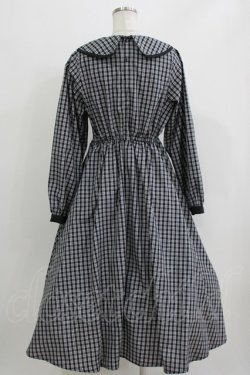 画像3: m petit by misako / NINA'S/リボンチェックワンピース M ブラック H-26-03-16-012-LO-OP-NS-ZH