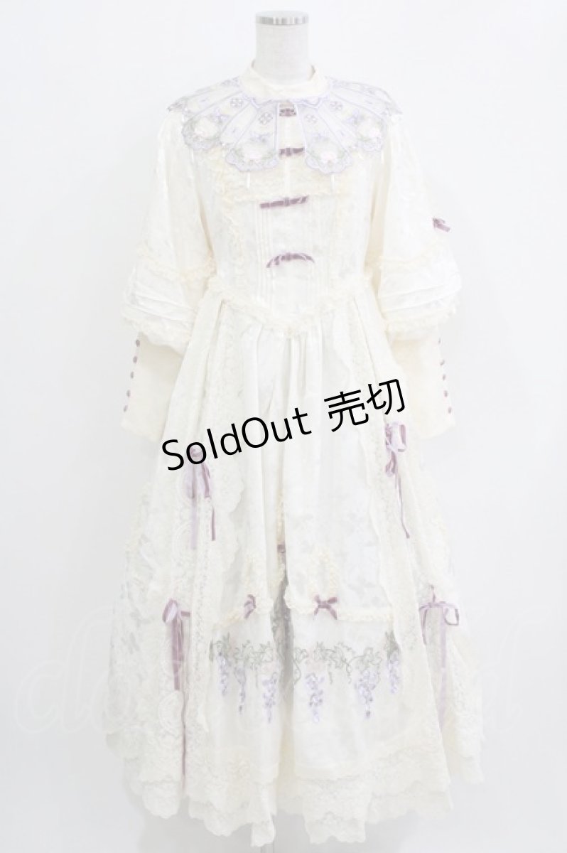 画像1: CAPREOLUS PYGARGUS（海外ロリータブランド） / 千春 ワンピース L 生成り H-26-03-16-013-LO-OP-NS-ZH (1)