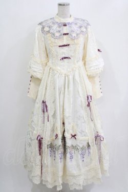 画像1: CAPREOLUS PYGARGUS（海外ロリータブランド） / 千春 ワンピース L 生成り H-26-03-16-013-LO-OP-NS-ZH