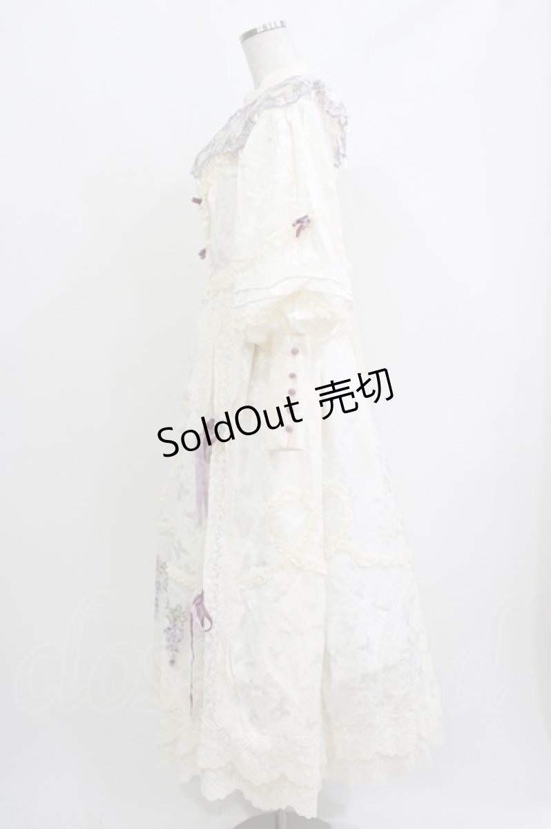 画像2: CAPREOLUS PYGARGUS（海外ロリータブランド） / 千春 ワンピース L 生成り H-26-03-16-013-LO-OP-NS-ZH (2)