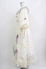 画像2: CAPREOLUS PYGARGUS（海外ロリータブランド） / 千春 ワンピース L 生成り H-26-03-16-013-LO-OP-NS-ZH (2)