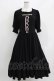 画像1: m petit by misako / AMレースアップワンピース L ブラック H-26-03-16-014-LO-OP-NS-ZH (1)