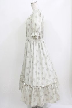 画像2: m petit by misako / AOKハナガラスクエアワンピース L アイボリー H-26-03-16-015-LO-OP-NS-ZH