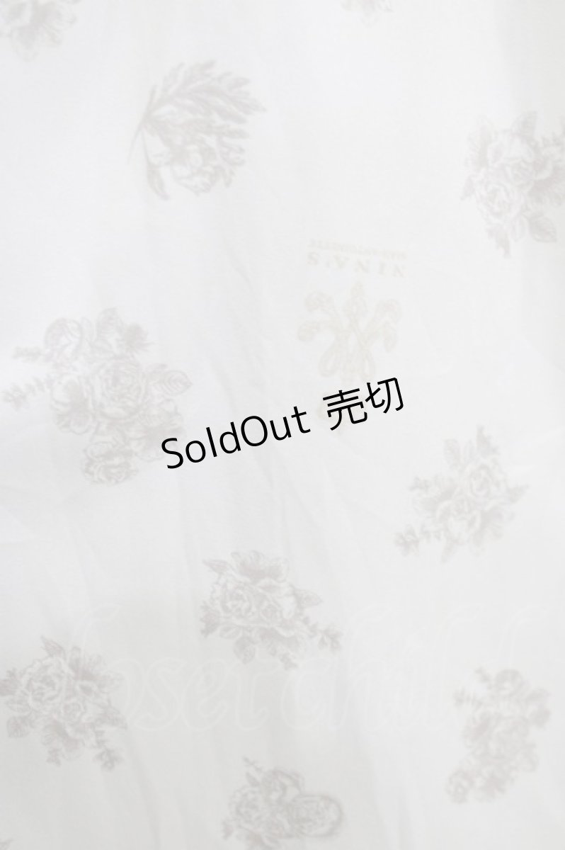 画像4: m petit by misako / AOKハナガラスクエアワンピース L アイボリー H-26-03-16-015-LO-OP-NS-ZH (4)