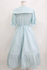 画像3: m petit by misako / TT*AMギンガムチェック M サックス H-26-03-16-017-LO-OP-NS-ZH (3)