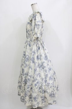 画像2: m petit by misako / トワルドジュイOPハンソデ L オフ/ブルー H-26-03-16-020-LO-OP-NS-ZH