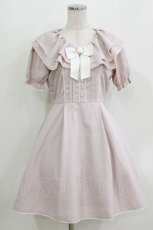 画像1: Honey Cinnamon / パールバックルリボンワンピース Free ピンク H-26-03-16-022-LO-OP-NS-ZH (1)