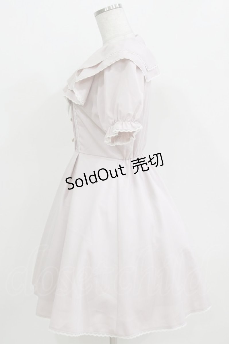 画像2: Honey Cinnamon / パールバックルリボンワンピース Free ピンク H-26-03-16-022-LO-OP-NS-ZH (2)