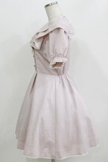 画像2: Honey Cinnamon / パールバックルリボンワンピース Free ピンク H-26-03-16-022-LO-OP-NS-ZH (2)