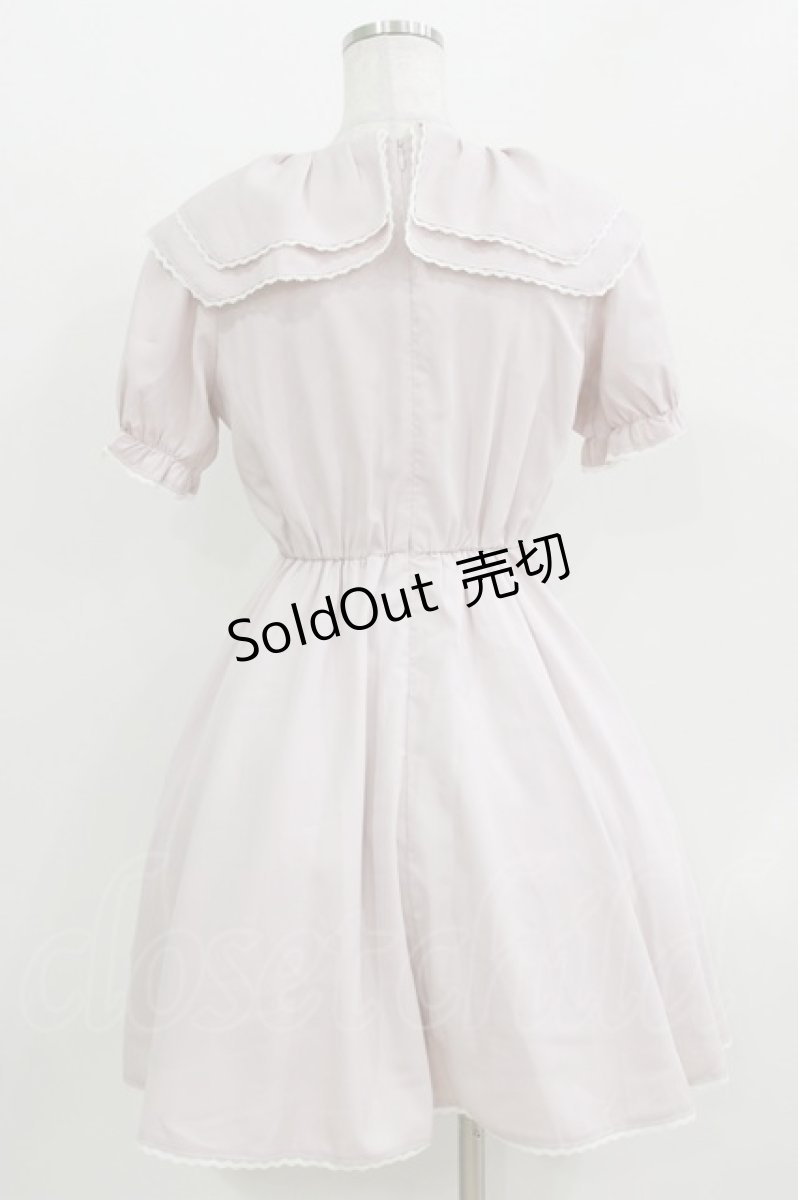 画像3: Honey Cinnamon / パールバックルリボンワンピース Free ピンク H-26-03-16-022-LO-OP-NS-ZH (3)