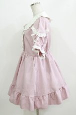画像2: DearMyLove / コットンレースフリルワンピース L ピンク H-26-03-16-025-EL-OP-NS-ZH (2)
