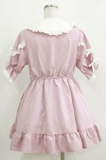 画像3: DearMyLove / コットンレースフリルワンピース L ピンク H-26-03-16-025-EL-OP-NS-ZH (3)