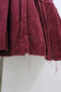 画像5: ATELIER PIERROT / Midnight Reverie gauzeジャンパースカート F ワイン H-26-03-17-1023-EL-OP-KB-ZH