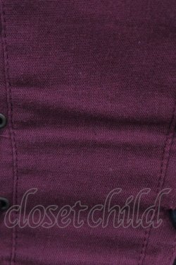 画像6: ATELIER PIERROT / Midnight Reverie gauzeジャンパースカート F ワイン H-26-03-17-1023-EL-OP-KB-ZH