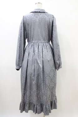 画像2: merry jenny / bearジャガードシャツワンピース  ブルー H-26-03-17-1027-LO-OP-KB-ZH