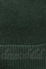 画像3: Jane Marple Dans Le Salon / Knit Tartan check trompe-l'oeil dress  グリーン H-26-03-17-1028-JM-OP-KB-ZH (3)
