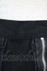 画像3: SEXY DYNAMITE LONDON / ダメージZIPスカート  ブラック H-26-03-17-1034-PU-SK-KB-ZH (3)