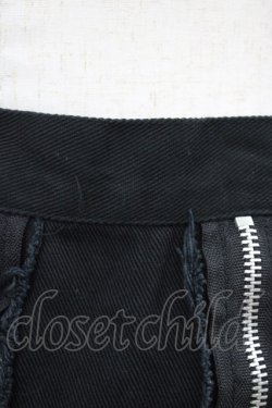 画像3: SEXY DYNAMITE LONDON / ダメージZIPスカート  ブラック H-26-03-17-1034-PU-SK-KB-ZH