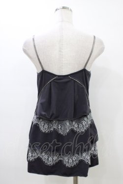 画像2: OZZ ANGELO / レースキャミソール  グレー H-26-03-17-1039-OO-TO-AK-ZH