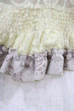 画像3: STEAM / レースショートボレロ  アイボリー×グレー H-26-03-17-1041-HN-TO-KB-ZH