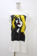 HYSTERIC GLAMOUR / COURTNEY LOVE Tシャツ  白 H-26-03-17-1042-PU-TO-KB-ZH