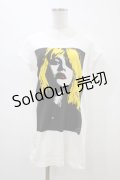 HYSTERIC GLAMOUR / COURTNEY LOVE Tシャツ  白 H-26-03-17-1042-PU-TO-KB-ZH