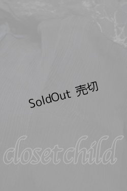 画像5: h.NAOTO / レースアップシースルーカーデ  黒 H-26-03-17-1047-HN-TO-AK-ZH