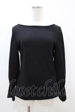 画像3: Na+H / er+リバーシブルカットソー  黒 H-26-03-17-1048-PU-TO-AK-ZH