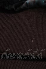 画像3: NieR Clothing / 総柄ZIPパーカー  黒 H-26-03-17-1056-PU-TO-KB-ZH (3)