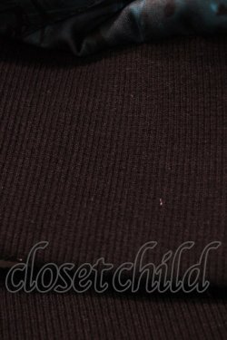 画像3: NieR Clothing / 総柄ZIPパーカー  黒 H-26-03-17-1056-PU-TO-KB-ZH