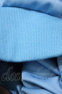 画像3: NieR Clothing / うさ耳付きTWO-TONE ZIPパーカー  黒×青 H-26-03-17-1057-PU-TO-KB-ZH