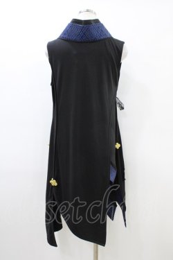 画像2: Qutie Frash / チャイナインナーチュニック  青 H-26-03-17-1010-QU-TO-AK-ZH