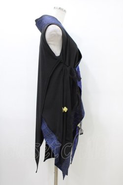 画像3: Qutie Frash / チャイナインナーチュニック  青 H-26-03-17-1010-QU-TO-AK-ZH