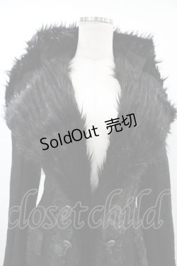 画像4: h.NAOTO / ドラゴンレザーロングコート  ブラック H-26-03-17-1016-HN-CO-KB-ZH