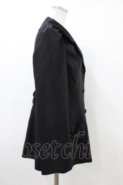 画像3: MIHO MATSUDA / リボンポケットロングジャケット  黒 H-26-03-17-1017-GO-JA-KB-ZH