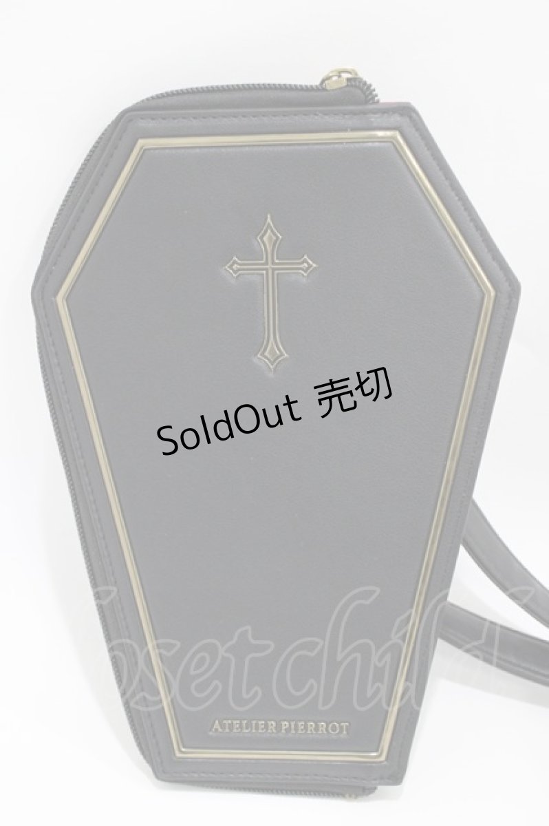 画像3: ATELIER PIERROT / Pochette a la carte Series Smartphone Multi Case Coffin  黒 H-26-03-17-1002-EL-BG-AK-ZH (3)