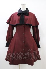 MIHO MATSUDA / ワンピース・バドナ  ボルドー H-26-03-17-1018-GO-OP-KB-ZH