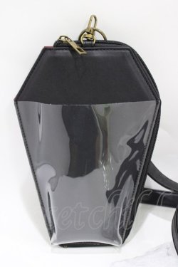 画像4: ATELIER PIERROT / Pochette a la carte Series Smartphone Multi Case Coffin  黒 H-26-03-17-1002-EL-BG-AK-ZH