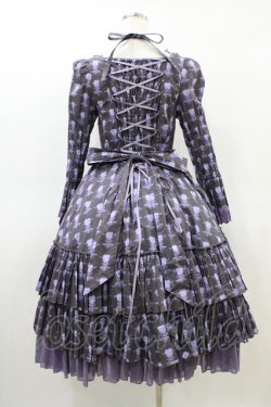 画像2: ATELIER PIERROT / Rosy Bouquet Dress size1 パープル H-26-03-17-1020-EL-OP-NS-ZH