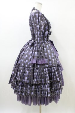 画像3: ATELIER PIERROT / Rosy Bouquet Dress size1 パープル H-26-03-17-1020-EL-OP-NS-ZH