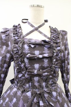 画像4: ATELIER PIERROT / Rosy Bouquet Dress size1 パープル H-26-03-17-1020-EL-OP-NS-ZH