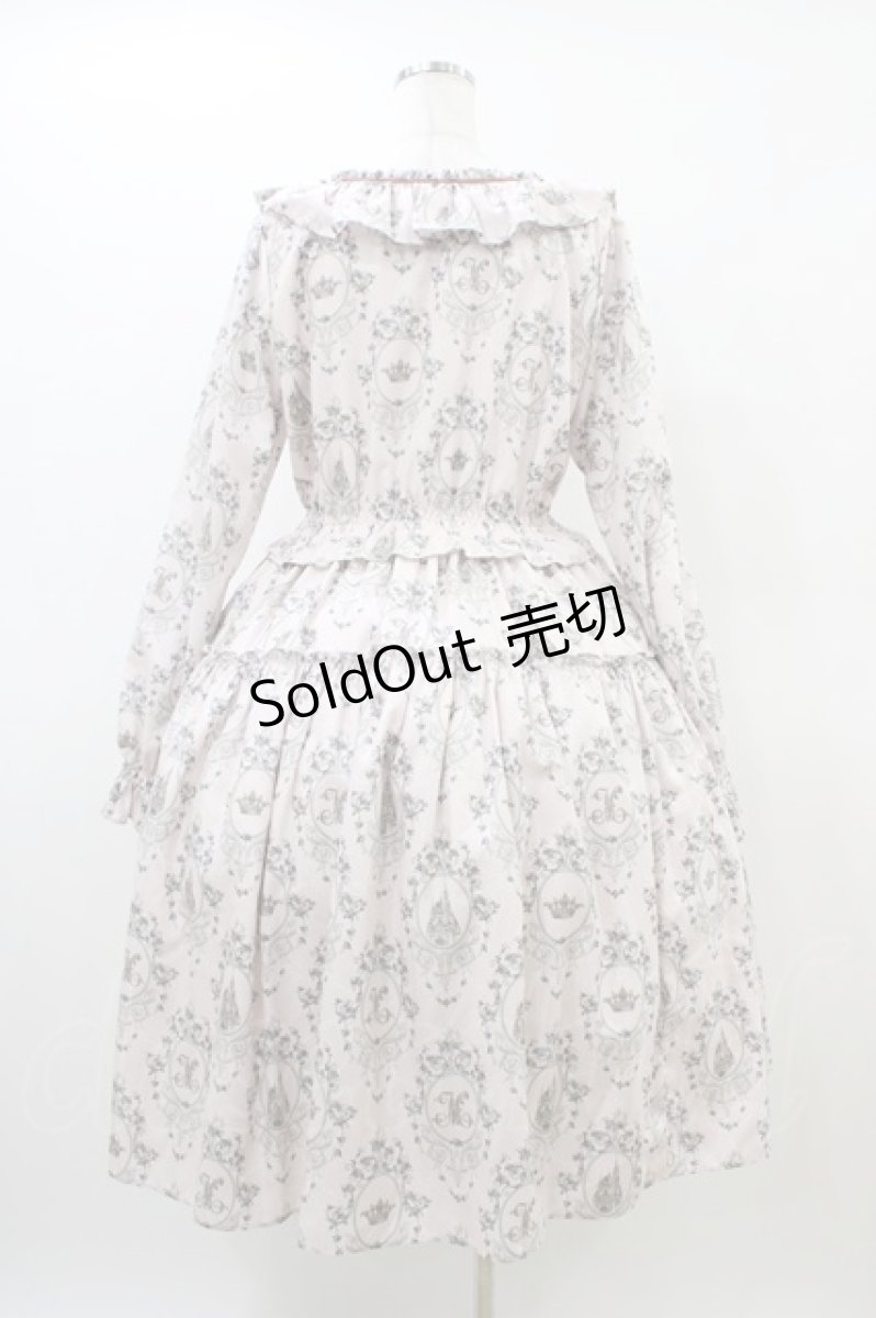 画像2: Melody BasKet / Rose Princessブラウスワンピース L ピンク H-26-03-17-1021-LO-OP-KB-ZH (2)