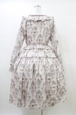 画像2: Melody BasKet / Rose Princessブラウスワンピース L ピンク H-26-03-17-1021-LO-OP-KB-ZH (2)